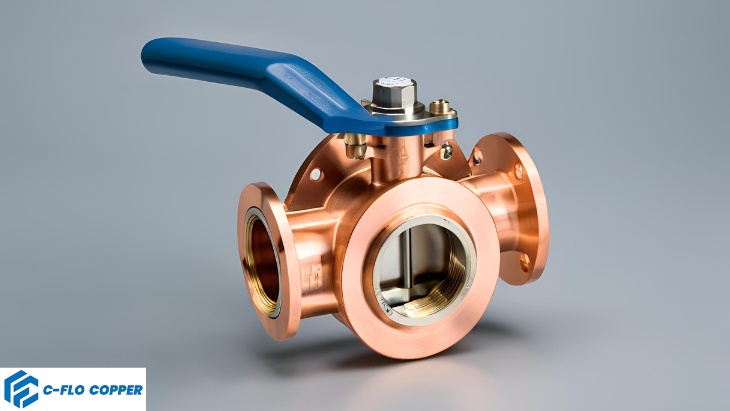 copper-medical-butterfly-valve