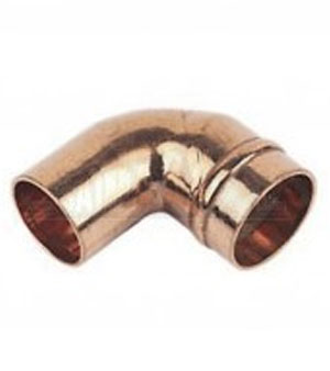 Presolder Copper 90 Deg Elbow