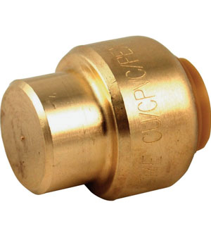SharkBite Copper Push-to-Connect Caps